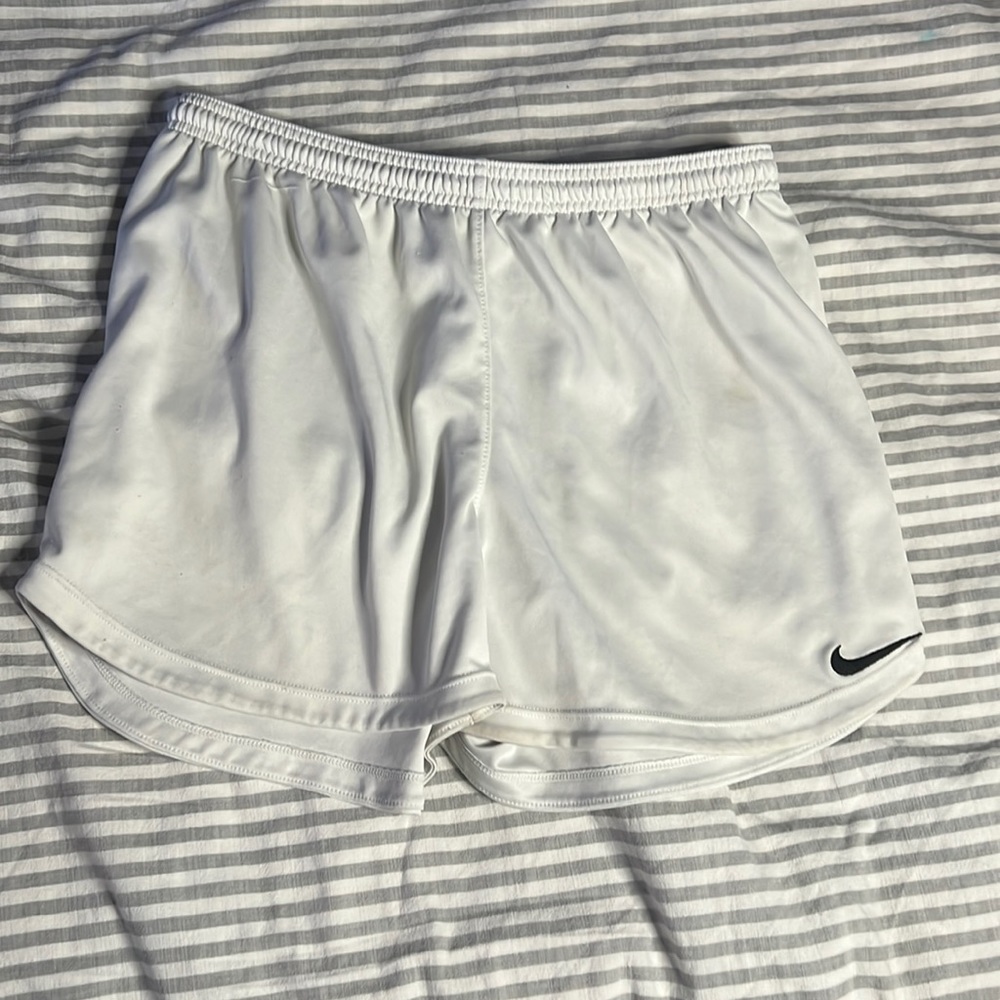 Nike white shorts